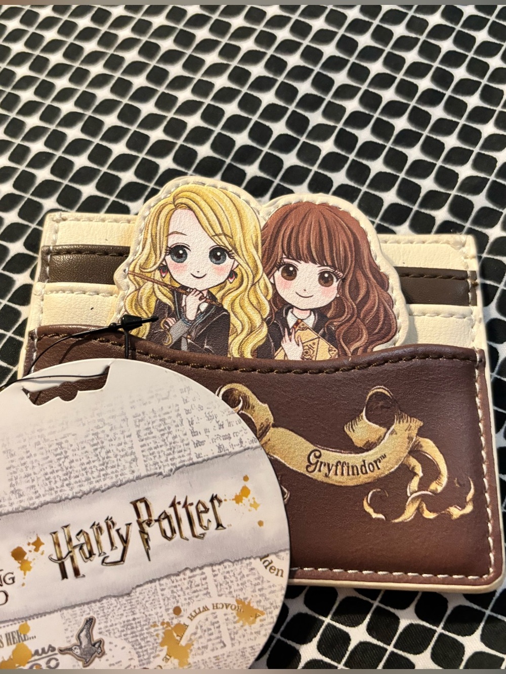 Loungefly Card Wallet Womens One Size Multicolor Hermione Luna Harry Potter
